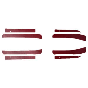 TChhAXebvXebJ[ g^ vEX ZVW50,51,55  2018N12`2022N12 J[{ Iׂ20J[ F1Zbg(8) AP-PF2CF0073 Side step sticker