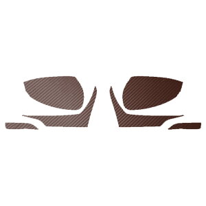 �h�A�~���[�X�e�b�J�[ �g���^ �A�N�A NHP10 2011�N12���`2021�N06�� �J�[�{���� �I�ׂ�20�J���[ �����F1�Z�b�g(���E) AP-PF2CF0125 Door mirror sticker