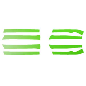 TChhAXebvXebJ[ g^ ANA NHP10 GRp 2018N04`2021N06 }bg FO[v2 F1Zbg(8) AP-PF2CFMT0128 Side step sticker