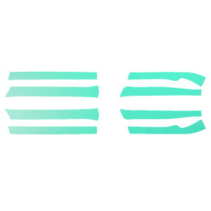 TChhAXebvXebJ[ g^ ANA NHP10 GRp 2018N04`2021N06 }bg FO[v2 F1Zbg(8) AP-PF2CFMT0128 Side step sticker