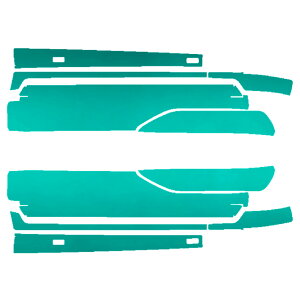 TChhAXebvXebJ[ NTX LC500/LC500h URZ100/GWZ100 2017N03` }bgN[ Iׂ20J[ F1Zbg(10) AP-PF2MTCR0172 Side step sticker