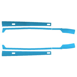 TChhAXebvXebJ[ NTX LC500 Ro[`u URZ100 2020N07` }bgN[ Iׂ20J[ F1Zbg(6) AP-PF2MTCR0176 Side step sticker