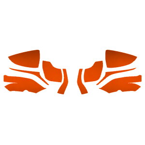 hA~[XebJ[ NTX LS500/500h VXFA50,55/GVF50,55 2017N10`2020N10 }bgN[ Iׂ20J[ F1Zbg(E) AP-PF2MTCR0178 Door mirror sticker