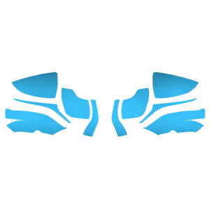 hA~[XebJ[ NTX LS500/500h VXFA50,55/GVF50,55 2017N10`2020N10 }bgN[ Iׂ20J[ F1Zbg(E) AP-PF2MTCR0178 Door mirror sticker