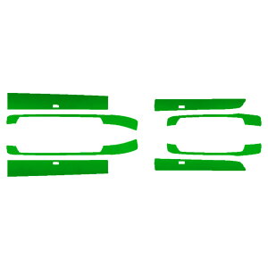 TChhAXebvXebJ[ NTX LS500/h VXFA/GVF50,55 2017N10`2020N10 }bgN[ Iׂ20J[ F1Zbg(8) AP-PF2MTCR0181 Side step sticker