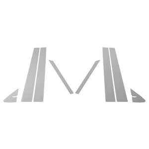 s[XebJ[ NTX LS500/LS500h VXFA50,55/GVF50,55  2020N11` }bg FO[v1 F1Zbg(8) AP-PF2CFMT0184 Pillar sticker