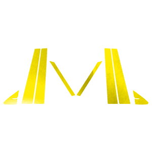 s[XebJ[ NTX LS500/LS500h VXFA50,55/GVF50,55  2020N11` N[ Iׂ20J[ F1Zbg(8) AP-PF2CRM0184 Pillar sticker