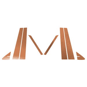 s[XebJ[ NTX LS500/LS500h VXFA50,55/GVF50,55  2020N11` N[ Iׂ20J[ F1Zbg(8) AP-PF2CRM0184 Pillar sticker