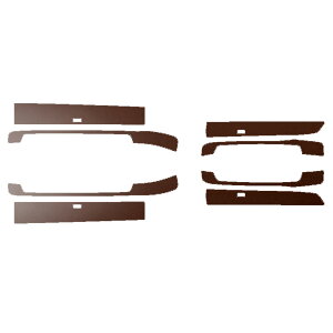 TChhAXebvXebJ[ NTX LS500/LS500h VXFA/GVF50,55  2020N11` }bg FO[v2 F1Zbg(8) AP-PF2CFMT0186 Side step sticker