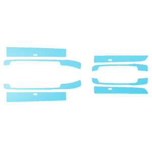 TChhAXebvXebJ[ NTX LS500/LS500h VXFA/GVF50,55  2020N11` }bg FO[v2 F1Zbg(8) AP-PF2CFMT0186 Side step sticker