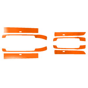 TChhAXebvXebJ[ NTX LS500/LS500h VXFA/GVF50,55  2020N11` N[ Iׂ20J[ F1Zbg(8) AP-PF2CRM0186 Side step sticker