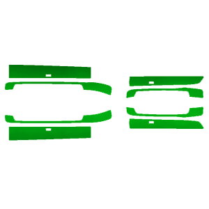 TChhAXebvXebJ[ NTX LS500/LS500h VXFA/GVF50,55  2020N11` }bgN[ Iׂ20J[ F1Zbg(8) AP-PF2MTCR0186 Side step sticker