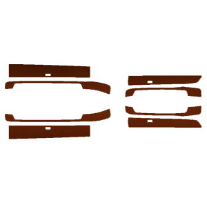 TChhAXebvXebJ[ NTX LS500/LS500h VXFA/GVF50,55  2020N11` }bgN[ Iׂ20J[ F1Zbg(8) AP-PF2MTCR0186 Side step sticker
