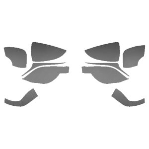 hA~[XebJ[ NTX IS300,350,300h E30n  2020N11` }bgN[ Iׂ20J[ F1Zbg(E) AP-PF2MTCR0202 Door mirror sticker
