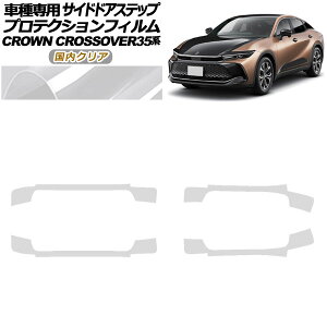 �v���e�N�V�����t�B���� �T�C�h�h�A�X�e�b�v �g���^ �N���E���N���X�I�[�o�[ AZSH35/TZSH35 2022�N09���` �����N���A �����F1�Z�b�g(4��) AP-PF0214-CL02 Protection film side door step