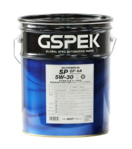 GSP GWIC 20L 5W-30 SP(CF) GF-6A K\EfB[[p 48427 engine oil