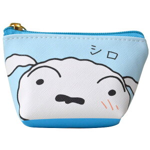 N񂿂 hAbvOp~j|[` V JoɕtĂ KS33985(SHIRO) Crayon Shin chan up triangular mini pouch