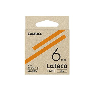 CASIO(JVI) eRe[v IW 6mm XB-6EO(42421) lateco tape