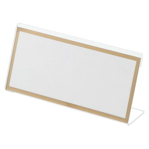 �N���E�� L�^�J�[�h�� �A�N������ CR-KD120-T(06103) shaped card stand