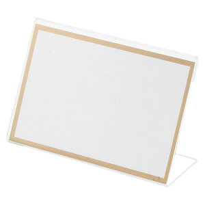 �N���E�� L�^�J�[�h�� �A�N������ CR-KD121-T(06104) shaped card stand