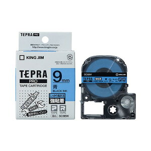 LOW(Kingjim) evPRO e[vJ[gbW / Sx SC9BW(17704) Tepra Tape Cartridge