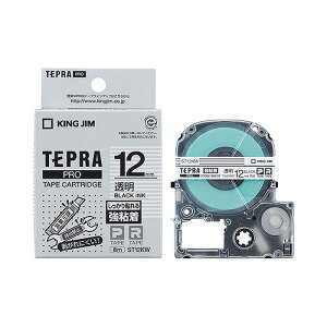 LOW(Kingjim) evPRO e[vJ[gbW / Sx ST12KW(17713) Tepra Tape Cartridge