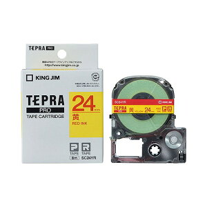 LOW(Kingjim) evPRO e[vJ[gbW /ԕ SC24YR(46394) Tepra Tape Cartridge