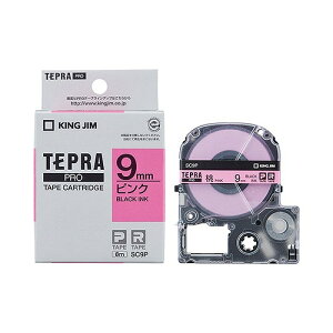 LOW(Kingjim) evPRO e[vJ[gbW sN SC9P(49443) Tepra Tape Cartridge