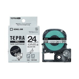 LOW(Kingjim) evPRO e[vJ[gbW  CfbNXx SSY24K(49456) Tepra Tape Cartridge
