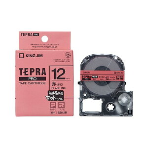 LOW(Kingjim) evPRO e[vJ[gbW / }bgx SB12R(73244) Tepra Tape Cartridge