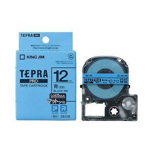 LOW(Kingjim) evPRO e[vJ[gbW / }bgx SB12B(73247) Tepra Tape Cartridge