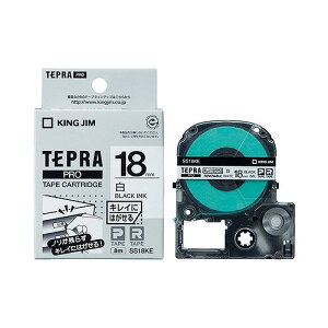 LOW(Kingjim) evPRO e[vJ[gbW / LCɂ͂郉x SS18KE(03471) Tepra Tape Cartridge