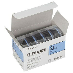 LOW(Kingjim) evPRO e[vJ[gbW  F1(5) SC9B-5P(06574) Tepra Tape Cartridge