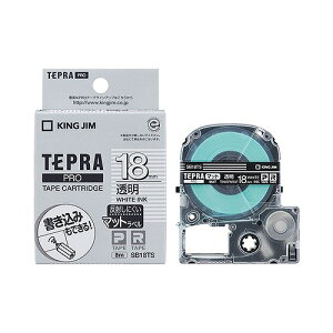 LOW(Kingjim) evPRO e[vJ[gbW / }bgx SB18TS(20719) Tepra Tape Cartridge