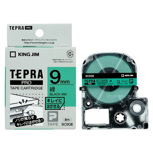 LOW(Kingjim) evPRO e[vJ[gbW / LCɂ͂郉x SC9GE(28558) Tepra Tape Cartridge