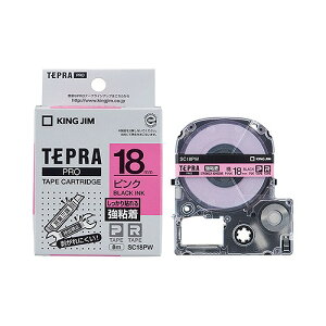 LOW(Kingjim) evPRO e[vJ[gbW sN/ Sx SC18PW(28518) Tepra Tape Cartridge