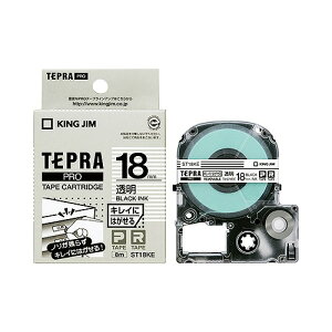 LOW(Kingjim) evPRO e[vJ[gbW / LCɂ͂郉x ST18KE(32898) Tepra Tape Cartridge