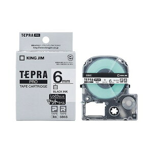 LOW(Kingjim) evPRO e[vJ[gbW / }bgx SB6S(32891) Tepra Tape Cartridge