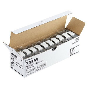 LOW(Kingjim) evPRO e[vJ[gbW  F1pbN(10) SS18K-10PN(36077) Tepra Tape Cartridge