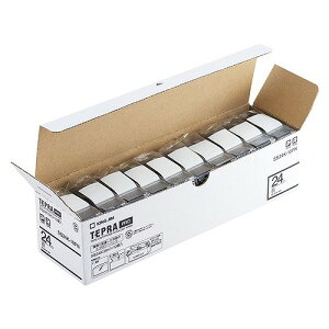 LOW(Kingjim) evPRO e[vJ[gbW  F1pbN(10) SS24K-10PN(36078) Tepra Tape Cartridge