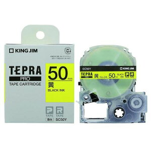 LOW(Kingjim) evPRO e[vJ[gbW  SC50Y(36664) Tepra Tape Cartridge