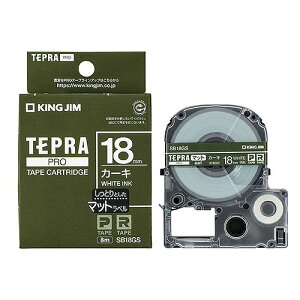 LOW(Kingjim) evPRO e[vJ[gbW J[L/ }bgx SB18GS(45269) Tepra Tape Cartridge