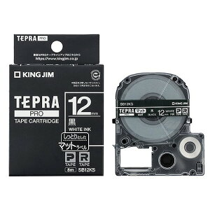 LOW(Kingjim) evPRO e[vJ[gbW / }bgx SB12KS(45262) Tepra Tape Cartridge