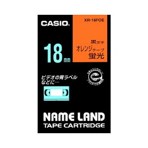 CASIO(JVI) l[he[v u/ 18mm XR-18FOE(12861) nameland tape