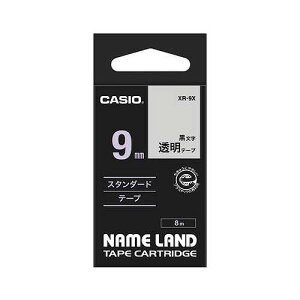 CASIO(�J�V�I) �l�[�������h�e�[�v ����/������ 9mm XR-9X(12851) nameland tape
