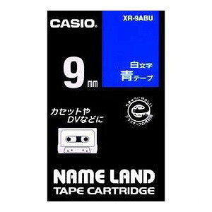 CASIO(JVI) l[he[v / 9mm XR-9ABU(28574) nameland tape