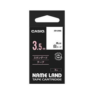 CASIO(JVI) l[he[v / 3.5mm XR-3WE(48730) nameland tape