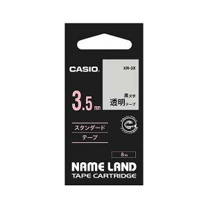 CASIO(JVI) l[he[v / 3.5mm XR-3X(48731) nameland tape