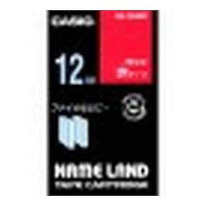 CASIO(JVI) l[he[v / 12mm XR-12ARD(28577) nameland tape