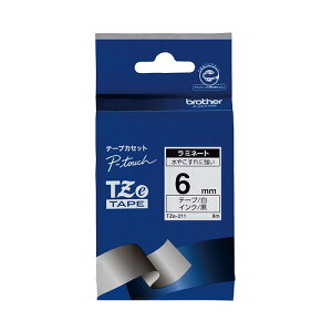 �u���U�[�H�� �s�[�^�b�`�e�[�v ��/�� 6mm TZE-211(09854) pea touch tape